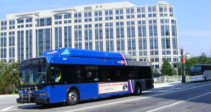 WMATA Metrobus New Flyer C40LFR 2814